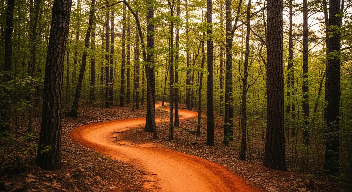 Flat Rock Park trail landscape