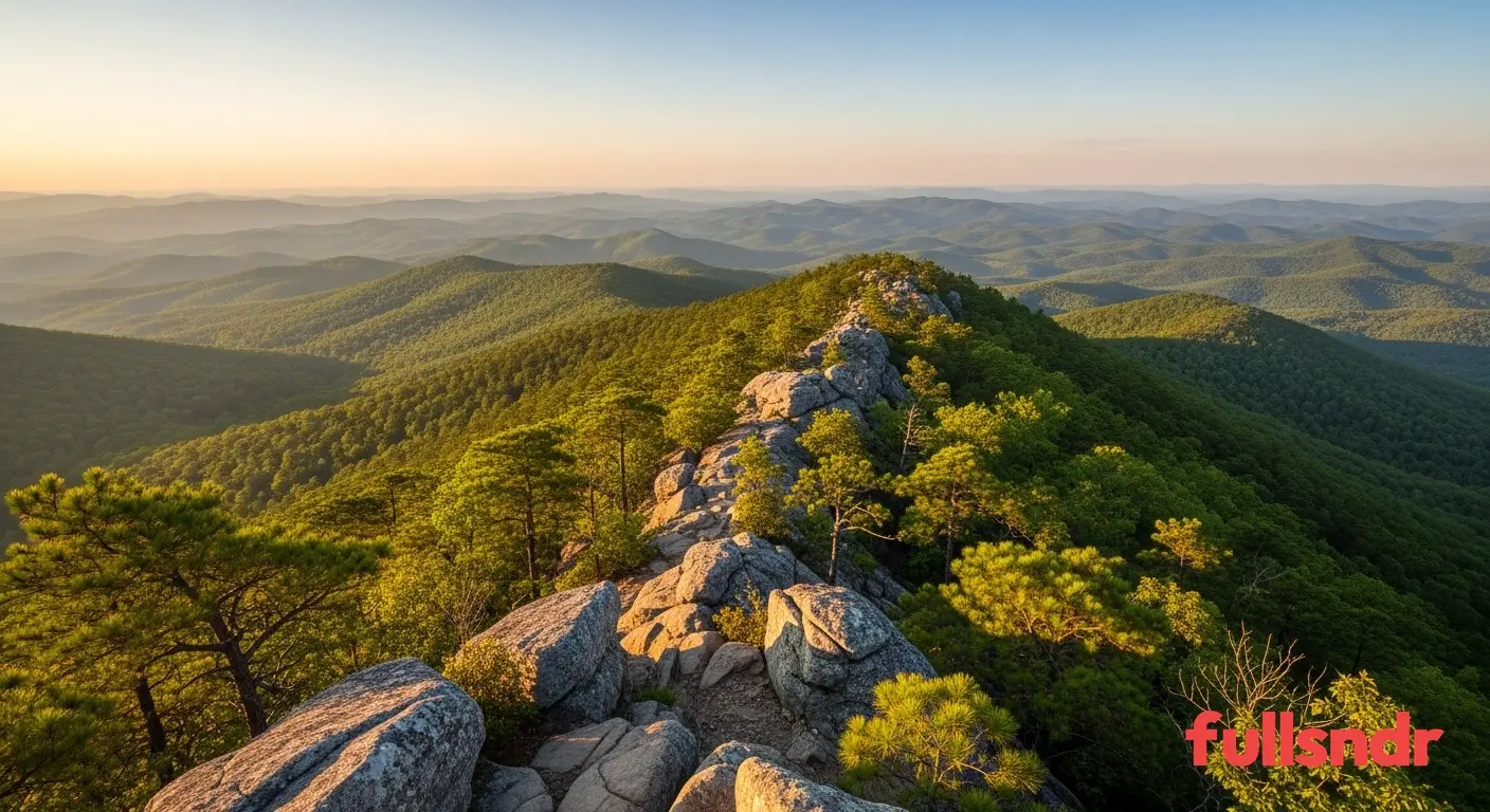 Pine Mountain Trail trail landscape
