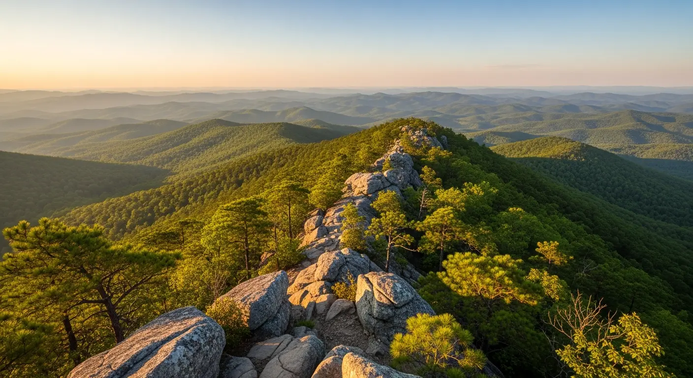 Pine Mountain Trail trail landscape
