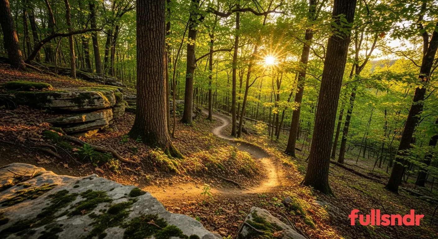 Hamilton Creek trail landscape