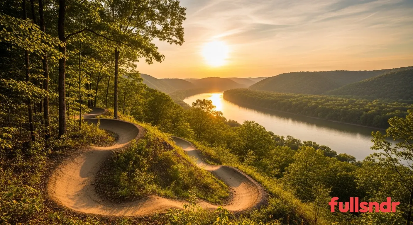 Lock 4 trail landscape