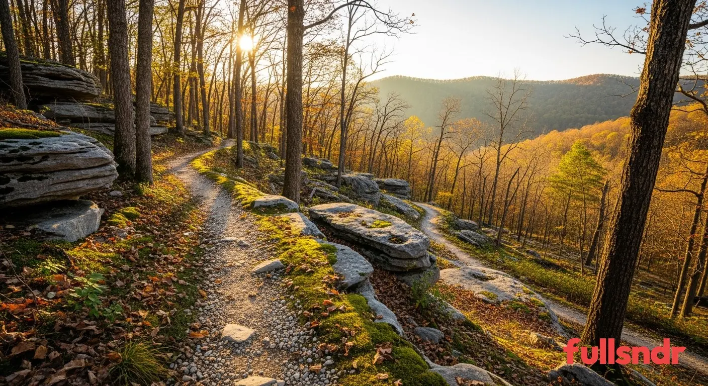 Smith Park trail landscape