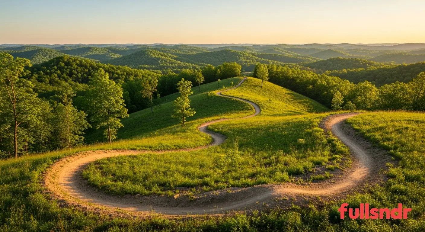 South Horton Park trail landscape